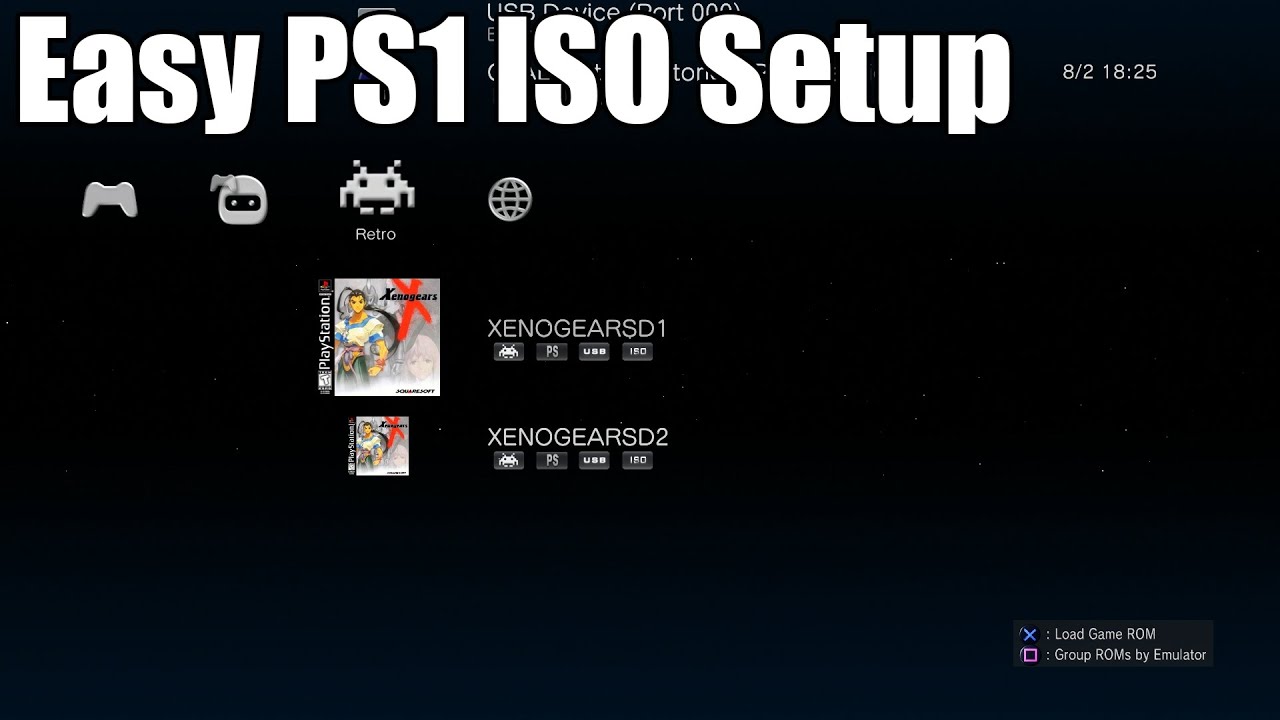 iso psx games for mac